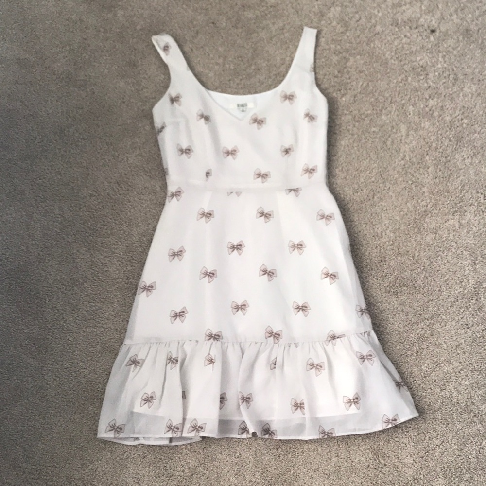 Vintage babydoll bow dress